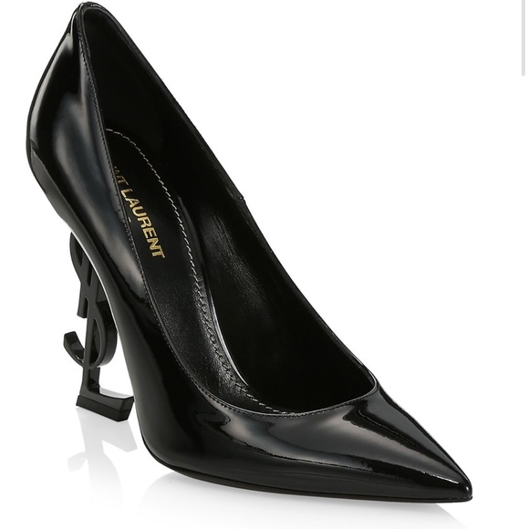 YSL Opyum Point-Toe Patent Leather Pumps NEVER WORN NEVER TRIED ON with box. - Picture 2 of 13